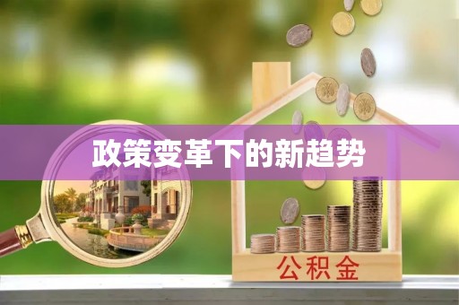 盖州政策变革下的新趋势